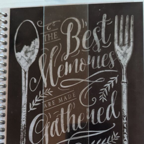 NWT Menu Keepsake Planner 'Best Memories' Undated Recollections Michaels Recipe - Picture 3 of 6